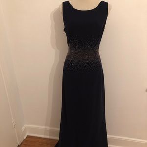 Calvin Klein navy blue dress-12